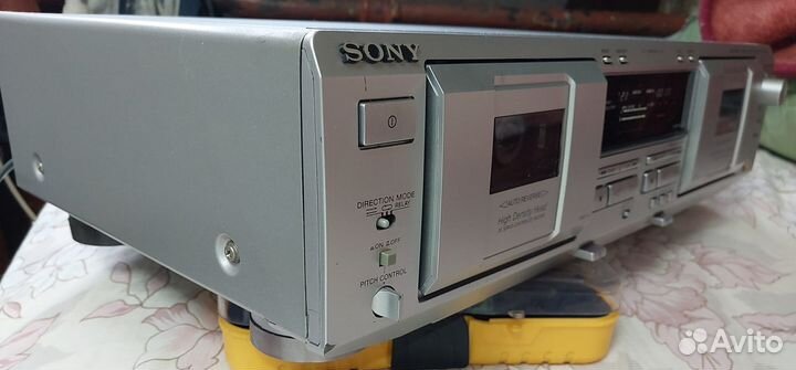 Кассетный магнитофон sony TC-W435