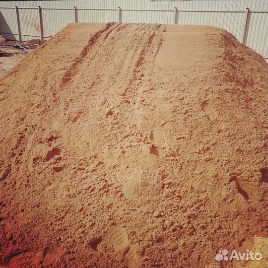 Песок речной в наличии с доставкой