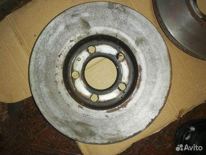 Диск тормозной передний Шкода Фабия 2