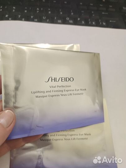Sheseido лифтинг маска для глаз