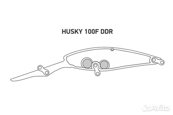 Воблер LureMax husky 100F DDR-062 21г