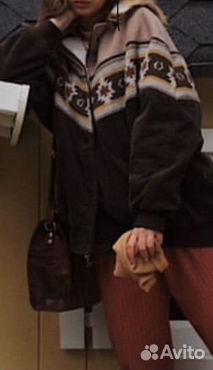 Куртка в винтажом стиле демисезонная pull&bear