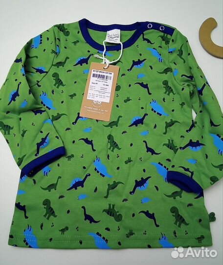 BY green cotton мальчик 80см