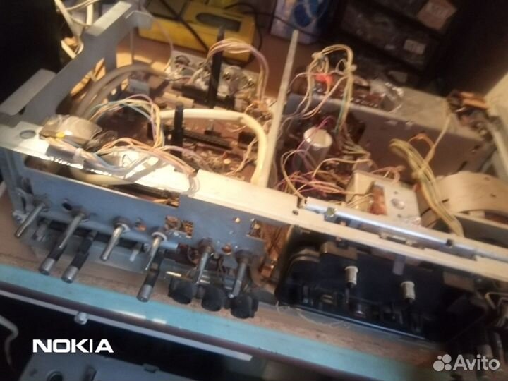 Лпм и детали от магнитофона Маяк 232