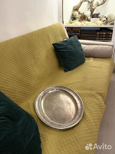 Гиганский антикварный поднос фраже, царский орел