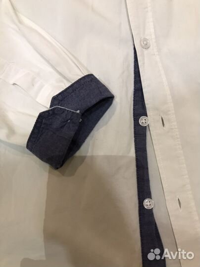 Рубашка белая для мальчика