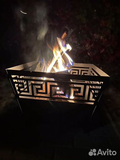 Костровая чаша квадратная с доставкой по РФ