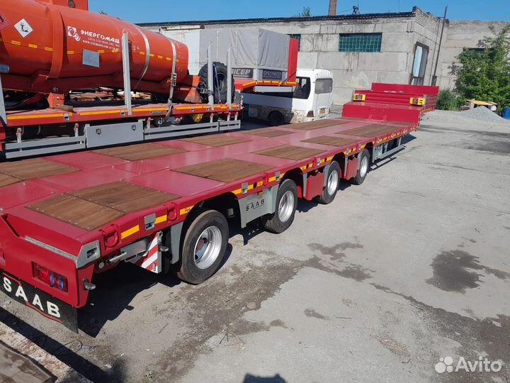 Полуприцеп трал (тяжеловоз) Saab 9891, 2023