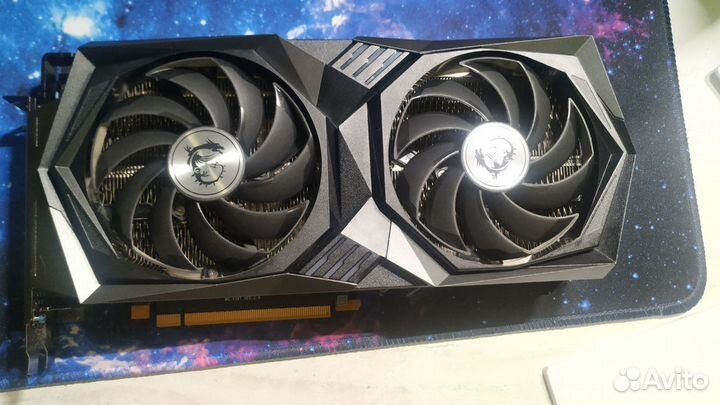 Видеокарта MSI GeForce RTX 3060 gaming X 12Гб