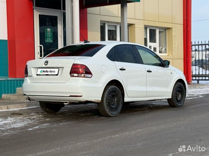 Volkswagen Polo 1.6 МТ, 2019, 102 100 км