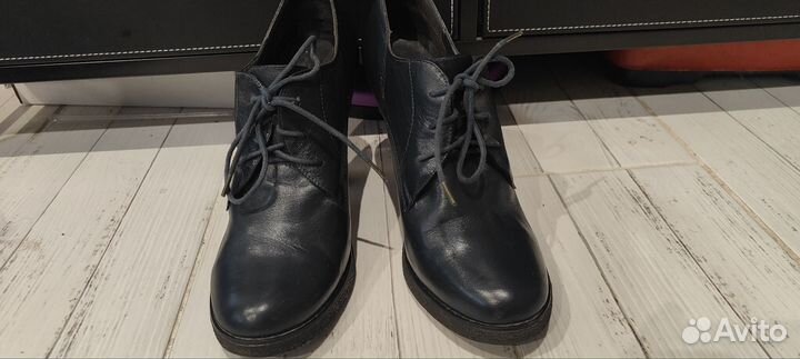 Ботинки 39р натуральная кожа