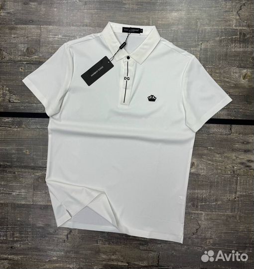 Поло мужское с коротким рукавом dolce gabbana