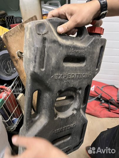 Канистра пластиковая топливная плоская экстрим