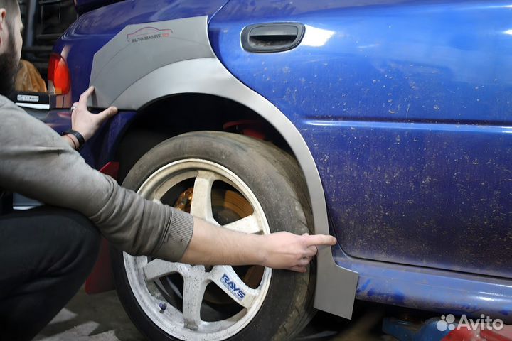 Ремонтные арки Chevrolet Lacetti 1 дорест