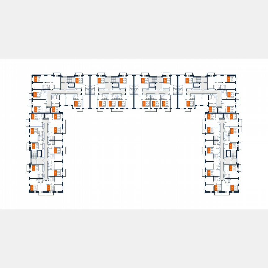 2-к. квартира, 60,7 м², 4/9 эт.