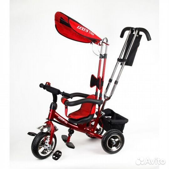 Детский велосипед с ручкой