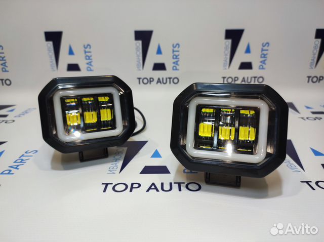 Птф LED 30W + Дхо с универсальным креплением