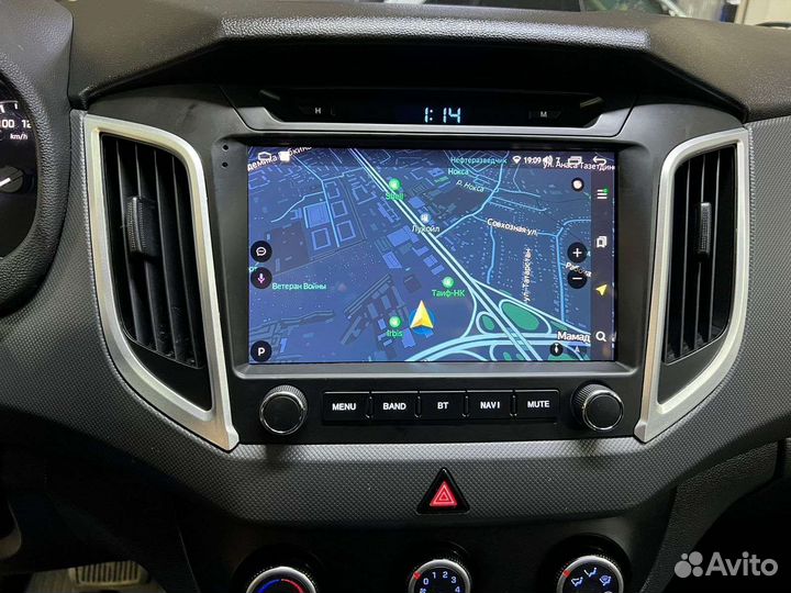 Магнитола андройд+ навигация ютуб