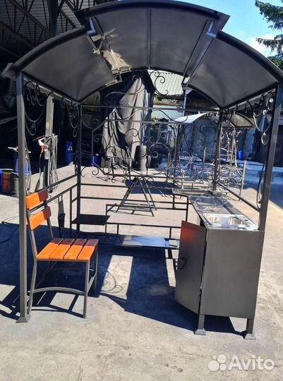 Мангал кованый