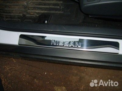 Накладки на пороги нержавейка