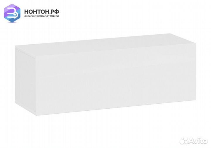 Шкаф навесной Глосс белый