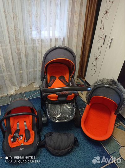 Коляска Tutis Zippy New3 в 1(Тутис Зиппи Нью 3в1)