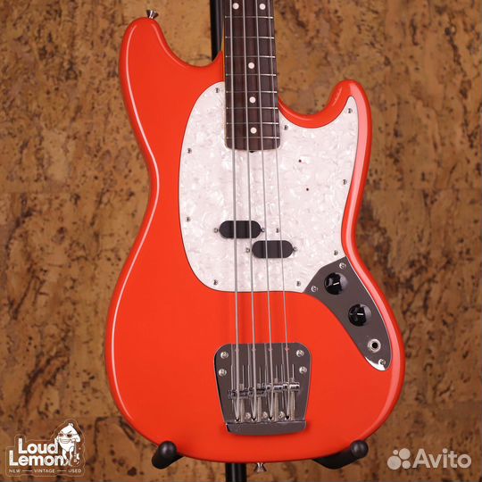 Fender MB98-70SD Mustang Bass Fiesta Red 1998