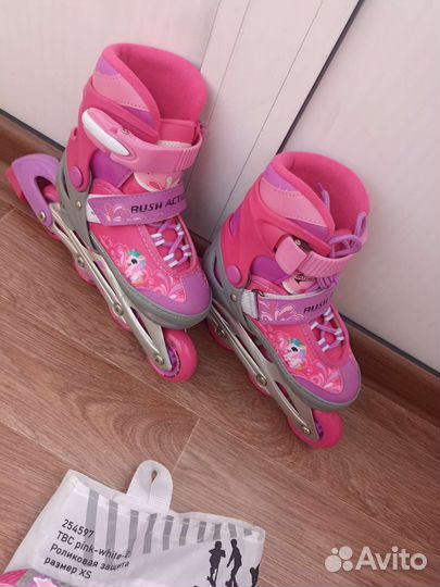 Роликовые коньки, раздвижные 26-29