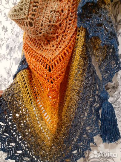 Бактус вязаный ручная работа