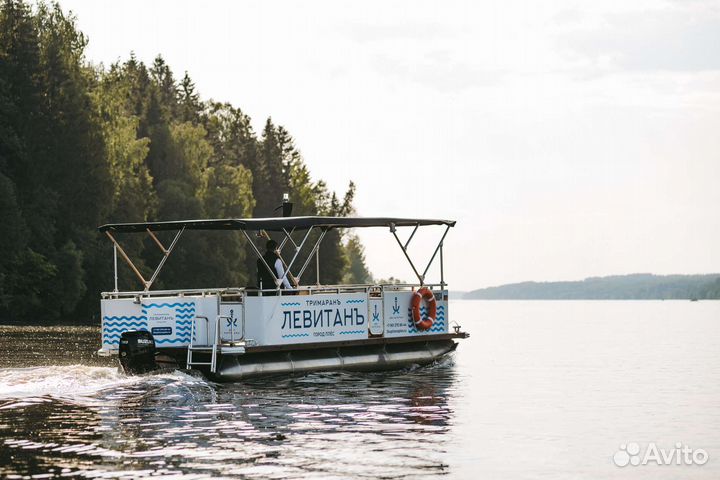 Прогулки на катере в Плёсе