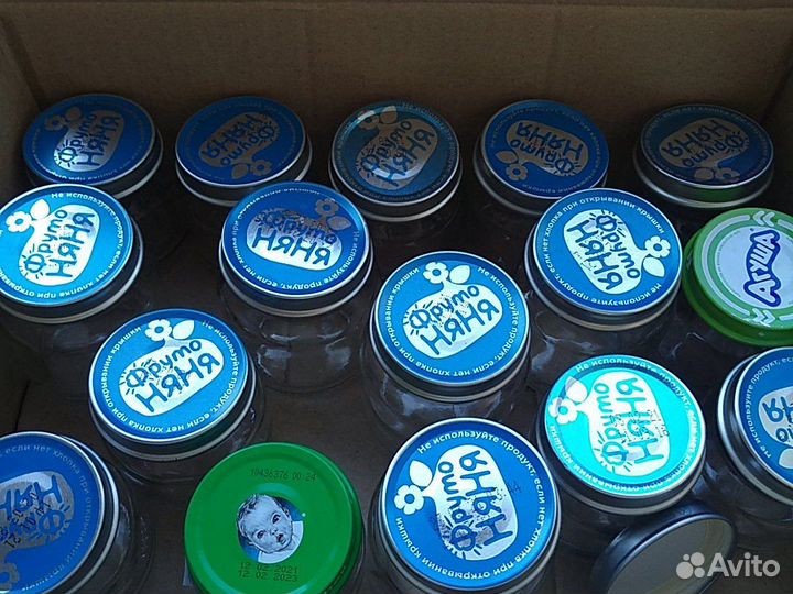 Баночки из под детского питания