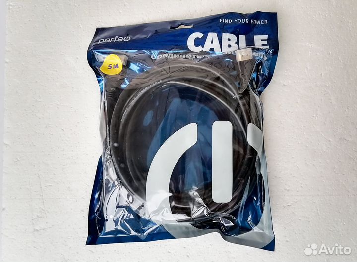 Кабель Hdmi 5 метров (новый)