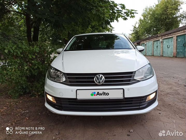 Volkswagen Polo 1.6 AT, 2019, 125 600 км
