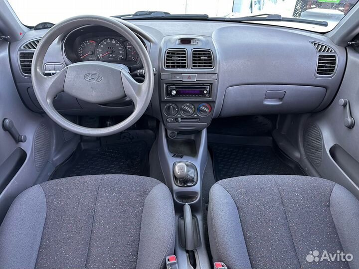 Hyundai Accent 1.5 МТ, 2008, 172 539 км