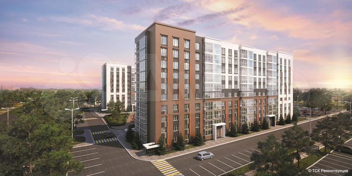 2-к. квартира, 53,5 м², 10/10 эт.