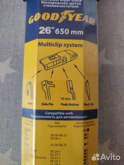 Щетки стеклоочистителя