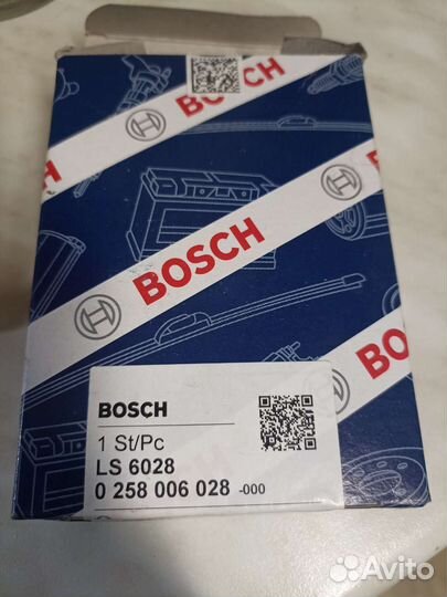 Датчик кислорода лямбда зонд bosch 258006028