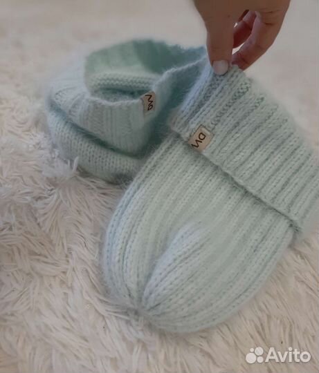 Комплект шапка и снуд