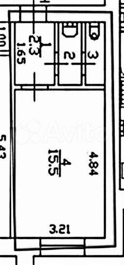 Продам помещение - офис, 20.5 м²