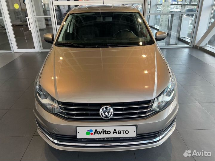 Volkswagen Polo 1.6 AT, 2017, 85 768 км