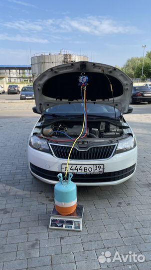 Заправка автокондиционеров с выездом