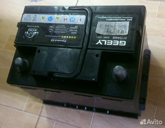Аккумулятор Geely Flooded H5