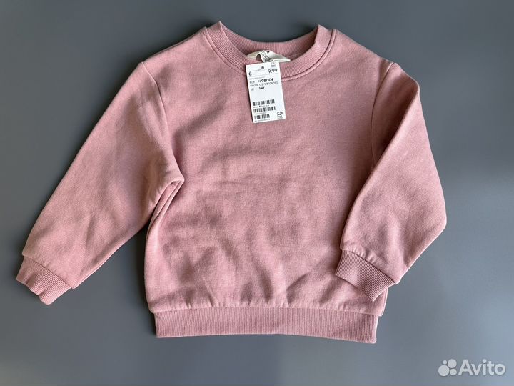 Толстовка свитшот hm 98 104 122 128 134 140