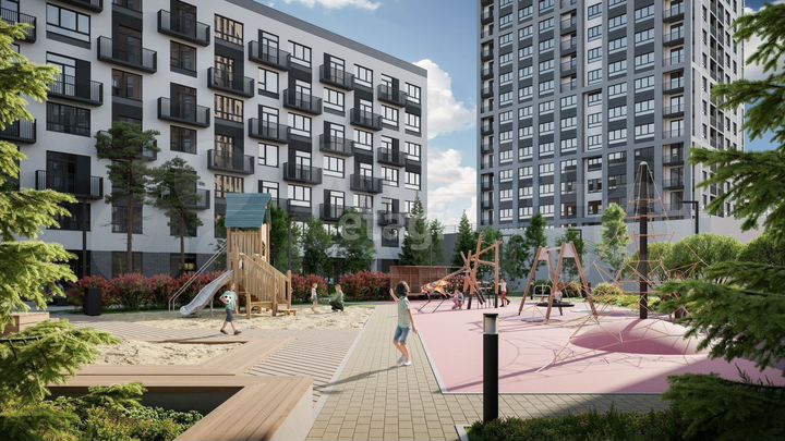 2-к. квартира, 64,9 м², 2/23 эт.