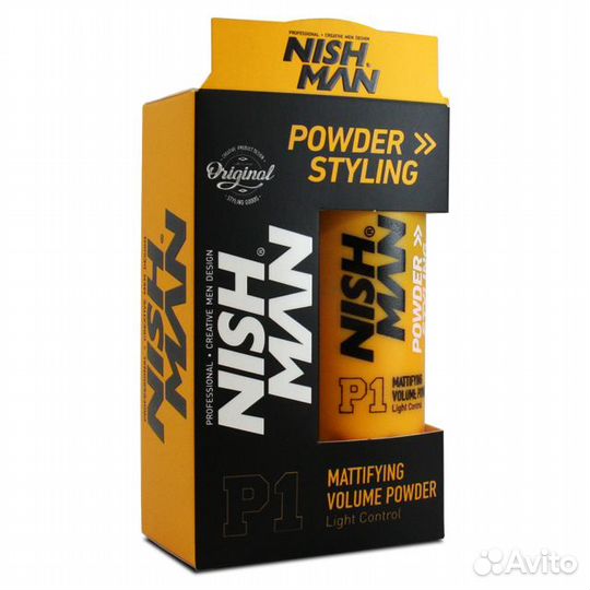 Пудра для волос nishman volume powder P1