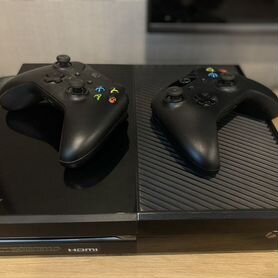 Xbox one + 5 игр