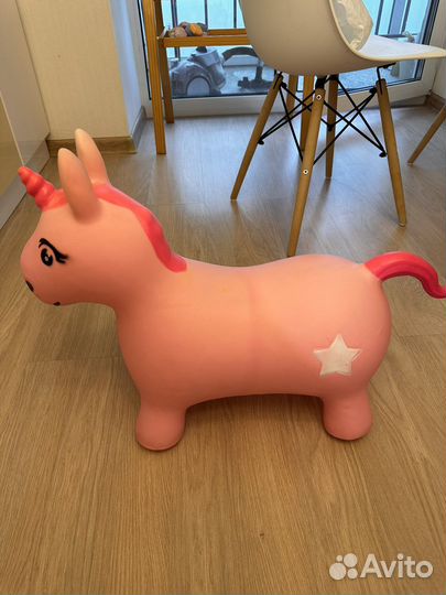 Игрушка попрыгун для девочек, Единорог