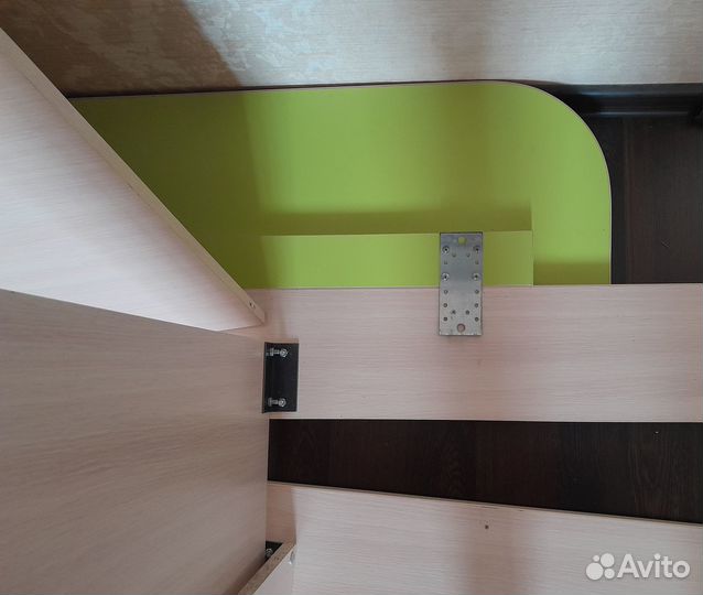 Детская кровать с выкатными ящиками