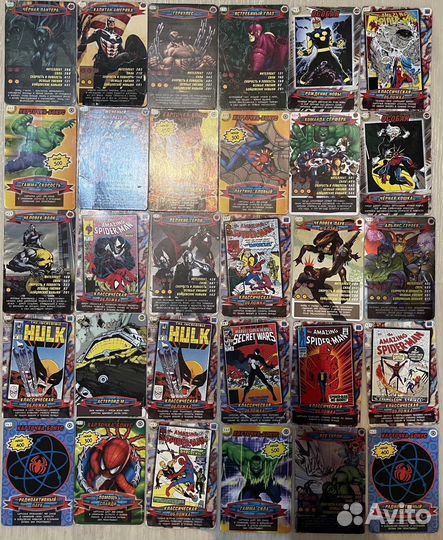 Карточки человек паук