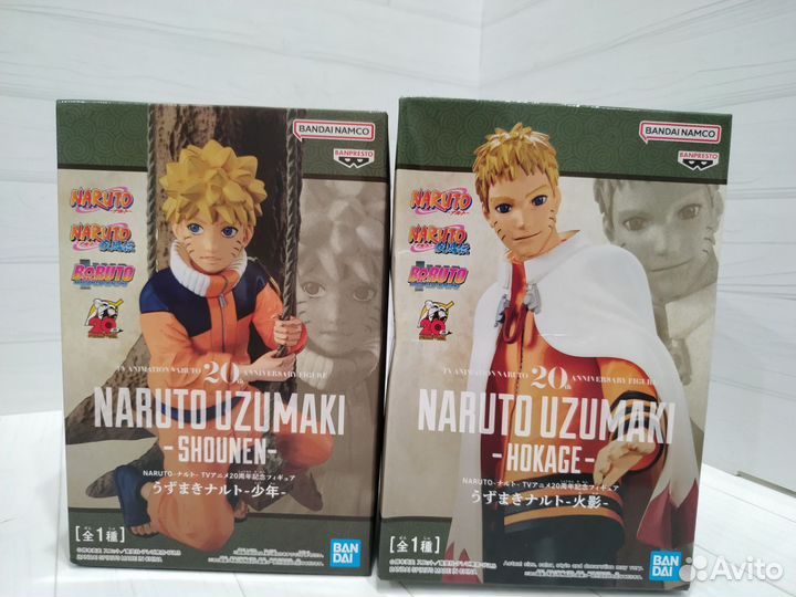 Наруто Аниме фигурка (сет из 2-х)
